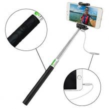 Мини селфи стик / Mini Selfie Stick Handheld Monopod - черен 