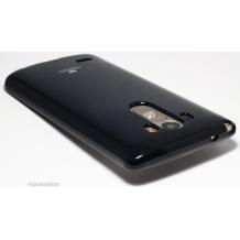 Луксозен силиконов калъф / гръб / TPU Mercury GOOSPERY Jelly Case за LG G3 D850 - черен с брокат