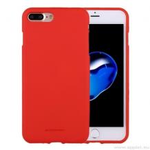 Луксозен силиконов калъф / гръб / TPU Mercury GOOSPERY Soft Jelly Case за Apple iPhone 7 - червен