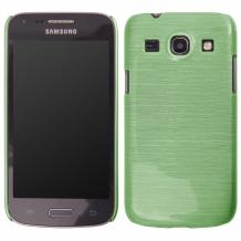 Заден предпазен твърд гръб / капак / за Samsung Galaxy Core Plus G3500 - зелен