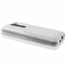 Силиконов калъф / гръб / TPU за LG G2 Mini D620 - бял