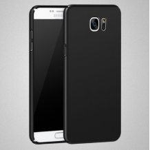 Луксозен твърд гръб за Samsung Galaxy S7 Edge G935 - черен