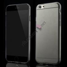 Ултра тънък силиконов калъф / гръб / TPU Ultra Thin за Apple iPhone 7 - прозрачен / сив