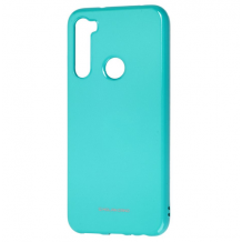 Силиконов калъф / гръб / Molan Cano Glossy Jelly Case за Xiaomi Redmi Note 8T - мента / гланц / брокат