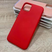 Силиконов калъф / гръб / TPU MOLAN CANO Jelly Case за Samsung Galaxy Note 10 Lite / A81 - червен / мат