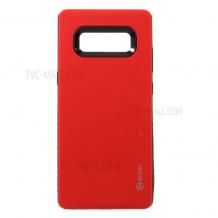 Луксозен силиконов калъф / гръб / TPU Roar Mil Grade Hybrid Case за Samsung Galaxy Note 8 N950 - червен