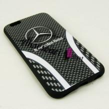 Силиконов калъф / гръб / TPU за Apple iPhone 6 / iPhone 6S - Mercedes Benz