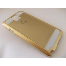 Луксозен заден предпазен твърд гръб / капак / за Samsung Galaxy Note 3 N9000 / Samsung Note 3 N9005 - златист с бяло
