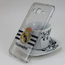 Твърд гръб за Samsung Galaxy S3 - сив / Real Madrid