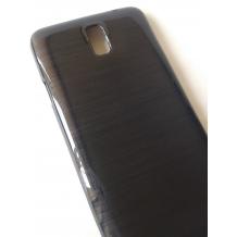 Силиконов калъф / гръб / TPU за Samsung Galaxy Note 3 Neo N7505 - сив