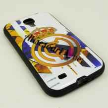Силиконов калъф / гръб / TPU за Samsung Galaxy S4 I9500 / Samsung S4 I9505 / Samsung S4 i9515 - FC Real Madrid