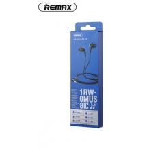 Оригинални стерео слушалки Remax RW-108 Music / handsfree / - Черни