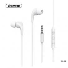 Оригинални стерео слушалки Remax RW-108 Music / handsfree / - Бели