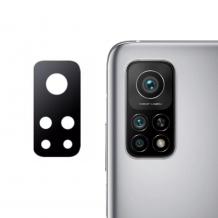 Удароустойчив протектор за камера / FLEXIBLE Nano Glass Camera Lens / на Xiaomi Mi 10T / Mi 10T Pro - черен