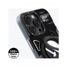 Удароустойчив гръб TPU кейс Youngkit Starship Series Case с безжично зареждане MagSafe за Apple iPhone 16 Pro (6.3) - черен