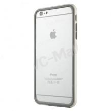 Луксозен бъмпер / Bumper BASEUS Fanyi Series за Apple iPhone 6 Plus 5.5'' - бял