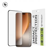 5D full cover Tempered glass Full Glue screen protector Honor Magic 8 Pro / Honor Magic8 Pro / Извит стъклен скрийн протектор с лепило от вътрешната страна за Honor Magic 8 Pro - черен кант