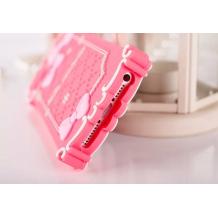 Силиконов калъф / гръб / TPU 3D за Apple iPhone 5 / iPhone 5S - Hello Coolway / розов