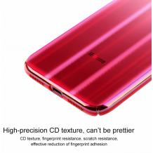 Луксозен твърд гръб Baseus Aurora Ultra-thin Electroplating Case за Apple iPhone XS Max - розов