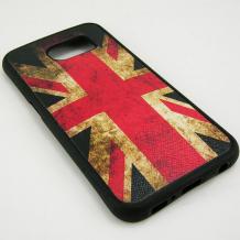 Силиконов калъф / гръб / TPU за Samsung Galaxy S6 G920 - Retro British Flag