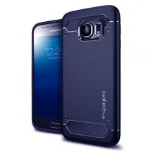 Силиконов гръб Spigen Ultra Rugged Series за Samsung Galaxy S6 Edge G925 - син