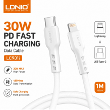Кабел  LDNIO LC901i USB Type-C към Lightning кабел 30W 