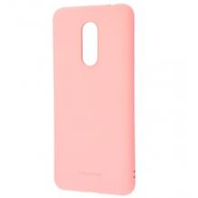 Силиконов калъф / гръб / TPU MOLAN CANO Jelly Case за Nokia 7.1 - розов / мат