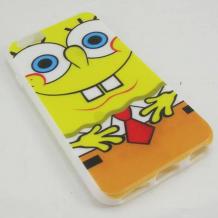 Силиконов калъф / гръб / TPU за Apple iPhone 6 4.7" - Spongebob