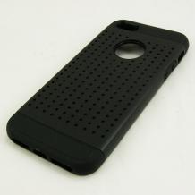 Силиконов калъф / гръб / TPU Y - case за Apple iPhone 5 / iPhone 5S - черен