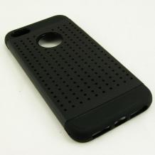 Силиконов калъф / гръб / TPU Y - case за Apple iPhone 5 / iPhone 5S - черен