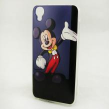 Силиконов калъф / гръб / TPU за Alcatel One Touch Idol 3 4.7" - Mickey Mouse