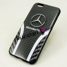 Силиконов калъф / гръб / TPU за Apple iPhone 6 / iPhone 6S - Mercedes Benz