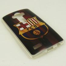 Силиконов калъф / гръб / TPU за LG G4 - FC Barcelona