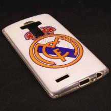 Силиконов калъф / гръб / TPU за LG G4 - FC Real Madrid