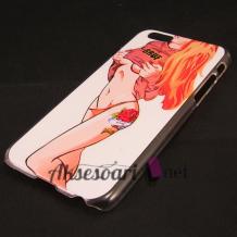 Твърд гръб Erotik Series за Apple iPhone 6 / iPhone 6S - Sexy girl / art 1