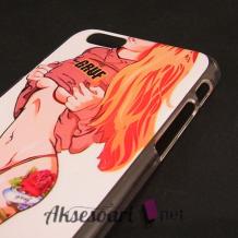 Твърд гръб Erotik Series за Apple iPhone 6 / iPhone 6S - Sexy girl / art 1