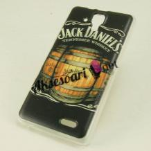 Силиконов калъф / гръб / TPU за Lenovo A536 - Jack Daniels