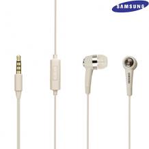 Oригинални стерео слушалки / handsfree / с микрофон за Samsung - Samsung Headset EHS48ES0ME Бели