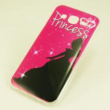 Силиконов калъф / гръб / TPU за Samsung Galaxy J5 J500 - розов / Princess