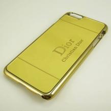 Луксозен твърд гръб за Apple iPhone 6 Plus / iPhone 6S Plus - огледален / Dior