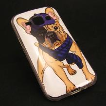 Силиконов калъф / гръб / TPU за Samsung Galaxy J1 J100 - Fashion Dog