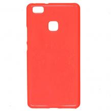 Ултра тънък силиконов калъф / гръб / TPU Ultra Thin Candy Case за Huawei P10 Lite - червен / гланц
