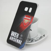 Твърд гръб за Samsung Galaxy S6 Edge G925 - We Are Arsenal