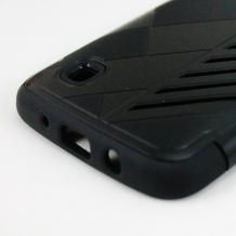 Твърд гръб Hybrid Case за LG K7 - черен