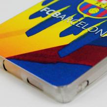 Твърд гръб за Huawei Ascend P8 Lite / Huawei P8 Lite - FC Barcelona / многоцветен