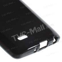 Силиконов калъф / гръб / TPU за LG G4 - черен / гланц
