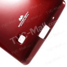 Луксозен силиконов калъф / кейс / TPU Mercury GOOSPERY Jelly Case за LG Magna / LG G4c - червен