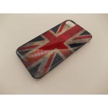 Луксозен предпазен твърд гръб / капак / за Apple iPhone 5 / 5S - Retro British flag