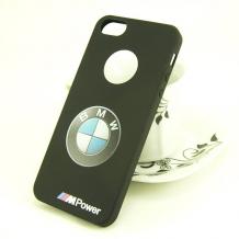 Силиконов калъф / гръб / TPU за Apple iPhone 5 / iPhone 5S / iPhone SE - BMW / MPower