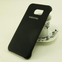Луксозен твърд гръб за Samsung Galaxy S7 Edge G935 - черен